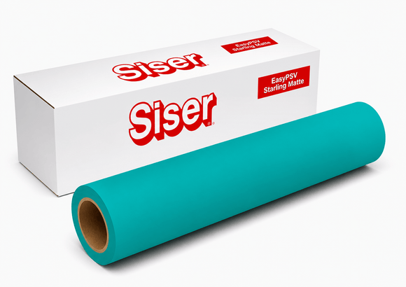 Siser PSV Aqua / 12" / 10yd Siser EasyPSV Starling Matte
