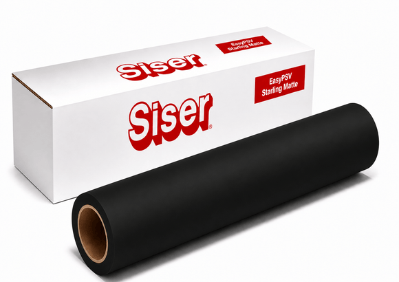 Siser PSV Black / 12" / 10yd Siser EasyPSV Starling Matte