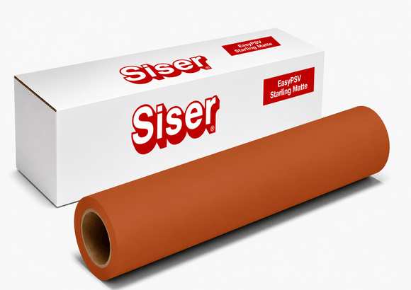 Siser PSV Pumpkin Pie / 12" / 10yd Siser EasyPSV Starling Matte