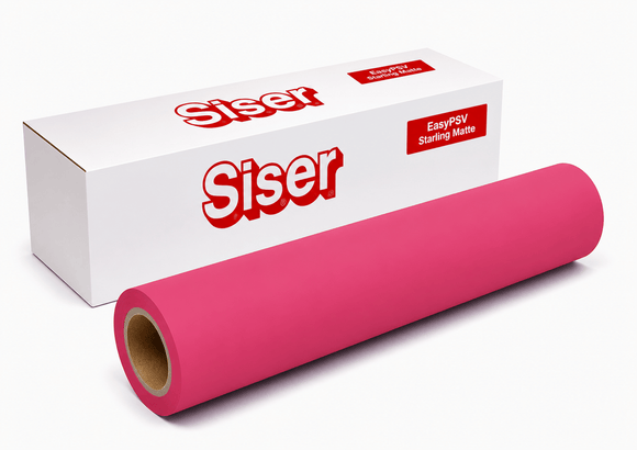 Siser PSV Tropical Pink / 12" / 10yd Siser EasyPSV Starling Matte