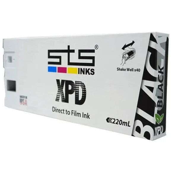 STS DTF Ink Black STS Direct to Film (DTF) XPD 724 Ink Cartridges - 220ml