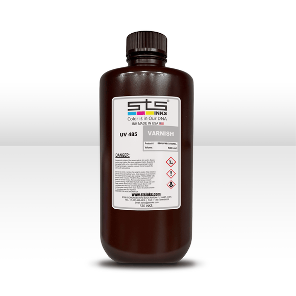 STS Ink Varnish STS UV 485 Ink 500ML Bottle