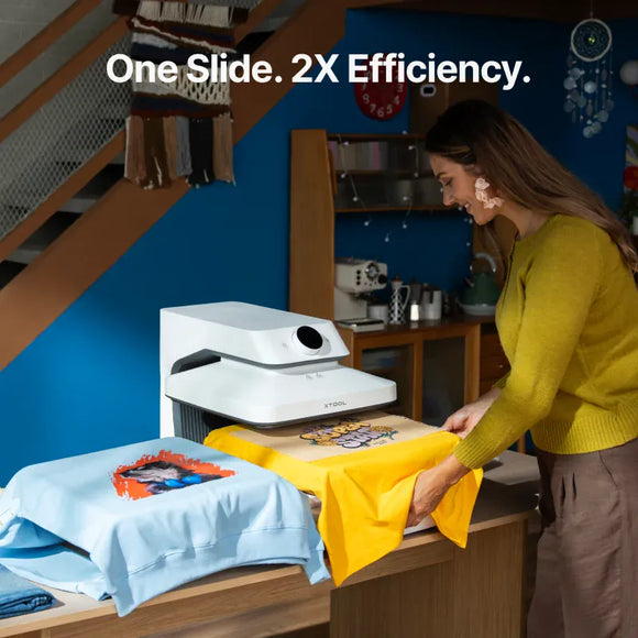 xTool DTF Equipment xTool WonderPress 3-in-1 Heat Press System | 3D Forming + DTF Curing Oven