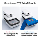 xTool DTF Equipment xTool WonderPress 3-in-1 Heat Press System | 3D Forming + DTF Curing Oven