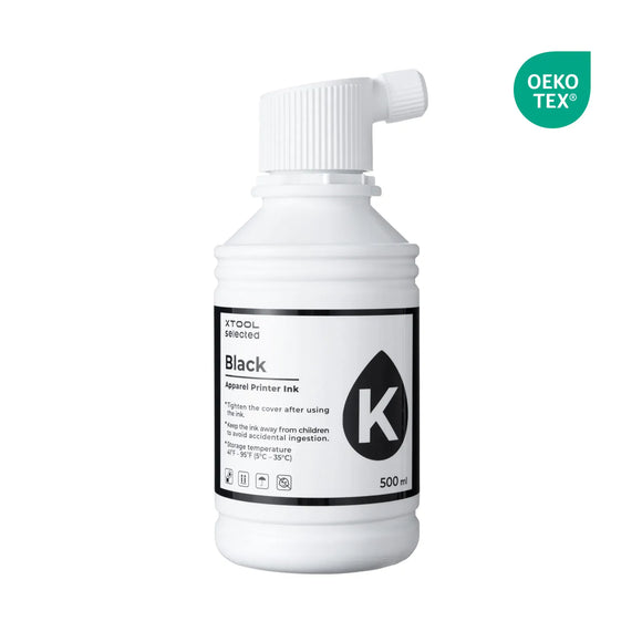 xTool DTF Ink Black xTool DTF Apparel Printer Ink 500ml