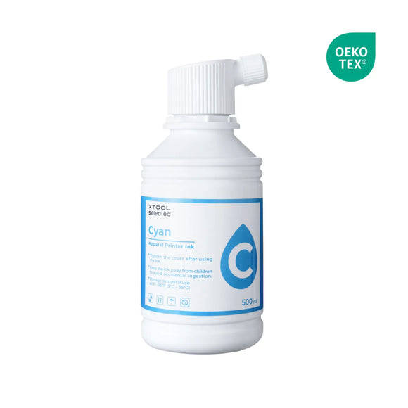 xTool DTF Ink Cyan xTool DTF Apparel Printer Ink 500ml