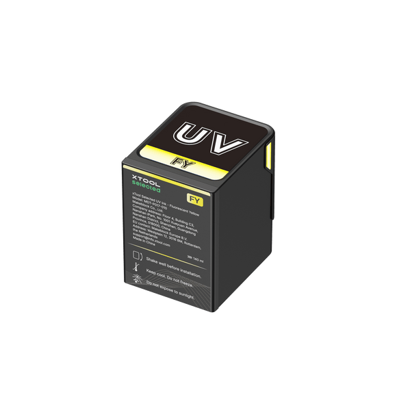 xTool Ink Cartridge Fluorescent Yellow Standard Ink Cartridge UV Specialty Ink Cartridge for O1 Omni Printer