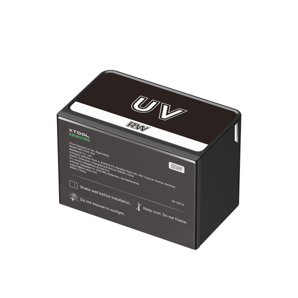 xTool Ink Cartridge Hard White Large Ink Cartridge UV Specialty Ink Cartridge for O1 Omni Printer