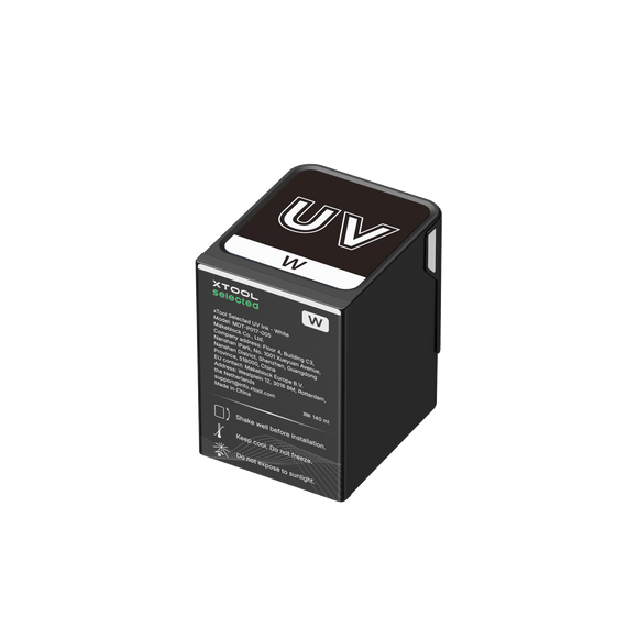 xTool Ink Cartridge White UV Standard Ink Cartridge for O1 Omni Printer