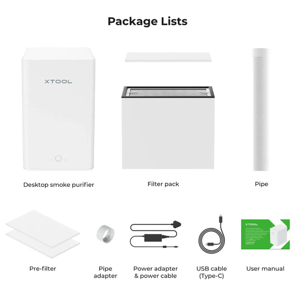 xTool Laser Engraver xTool Desktop Air Purifier