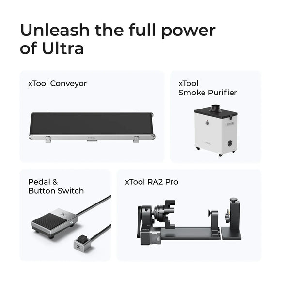 xTool Laser Engraver xTool F1 Ultra Dual-Laser Engraver (20W Fiber + Diode)