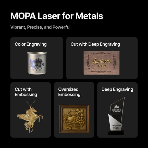 xTool Laser Engraver xTool F2 Ultra Dual-Laser Engraver (60W MOPA Fiber + 40W Diode)