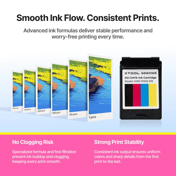 xTool Laser Engraver xTool M2 CMYK Ink Cartridge