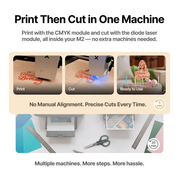 xTool Laser Engraver xTool M2 CMYK Module