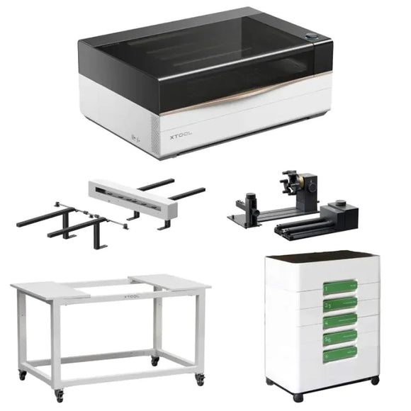 xTool Laser Engraver xTool P3 All-in-One Bundle xTool P3 80w Co2 Laser Cutter