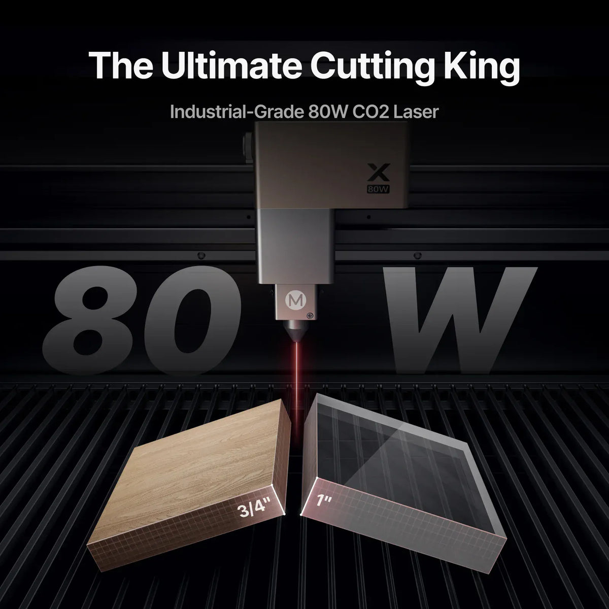 80W CO2 Laser Power