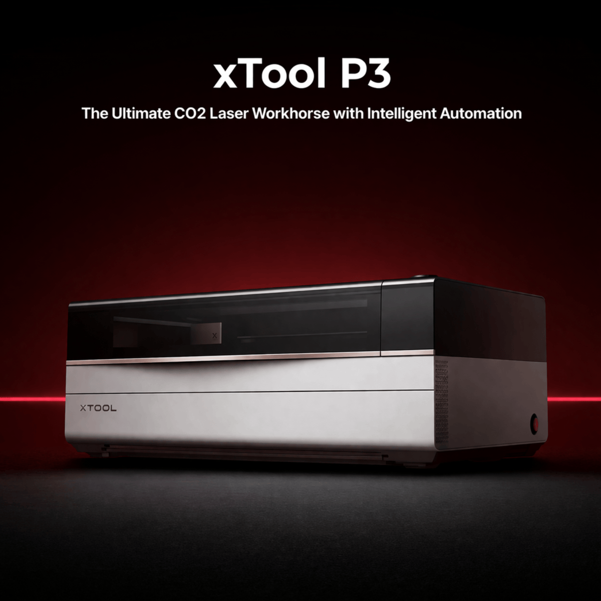 The New xTool P3 CO2 Laser Cutter