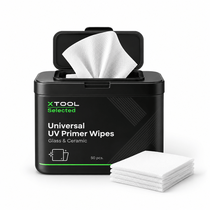 Selected Universal UV Primer Wipes for Glass & Ceramic, 50 pcs