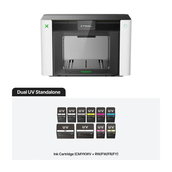 xTool UV Printer Dual UV Edition xTool O1 Omni Printer - 4-in-1 UV, UV DTF & Fabric Printer