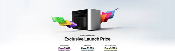 xTool UV Printer xTool O1 Omni Printer - 4-in-1 UV, UV DTF & Fabric Printer
