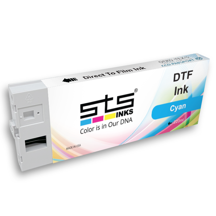 DTF Cyan Ink 220ml Cartridge