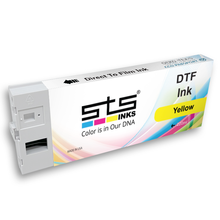 DTF Yellow Ink 220ml Cartridge