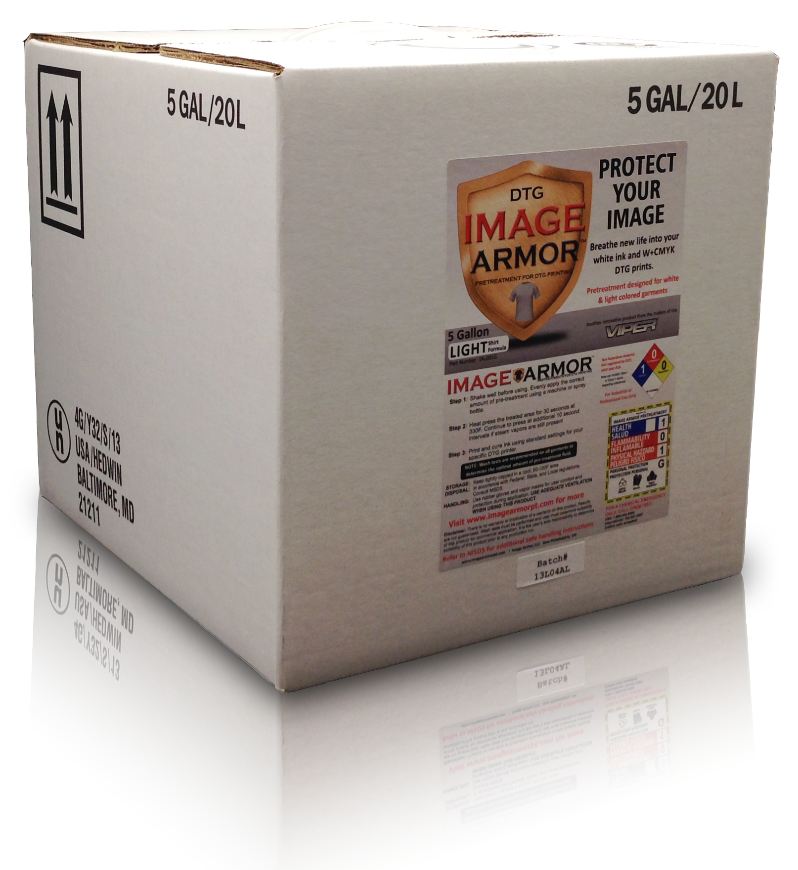 Image Armor Light Shirt Pretreatment 5 Gallon