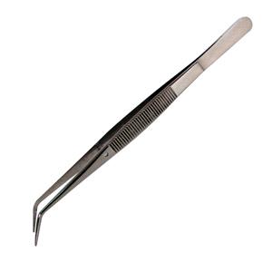 6" Bent Tweezers