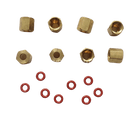 Anajet Parts Anajet mPower Brass Fitting and O-ring 8pc Set