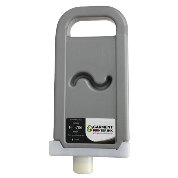 Canon Ink Canon Black PFI-706BK Replacement Ink for Canon Lucia EX PFI-706 700ml