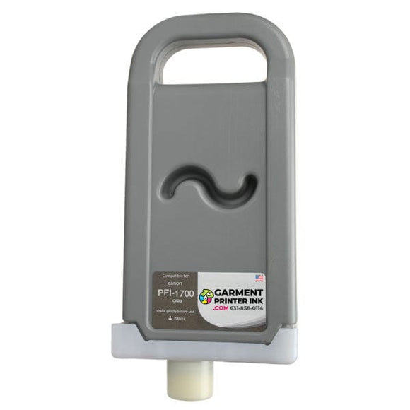 Canon Ink Canon Gray PFI-1700GY Canon PFI-1700 Compatible Ink