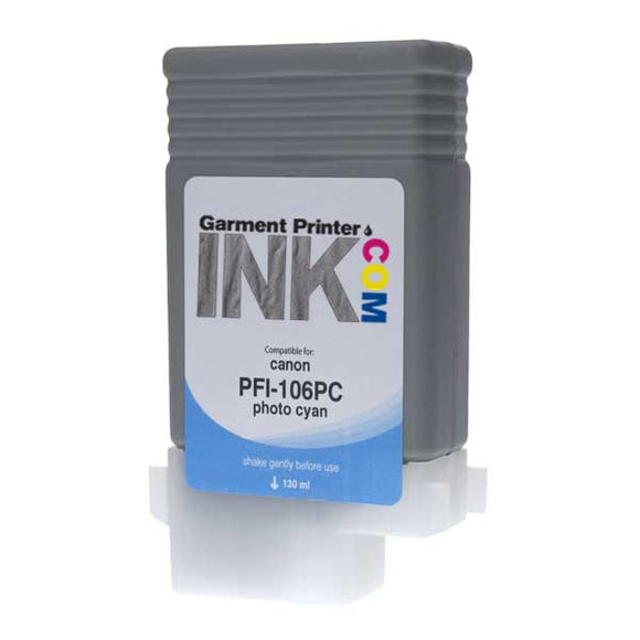 Canon Ink Canon Photo Cyan PFI-206PC Canon PFI-206 Compatible Ink