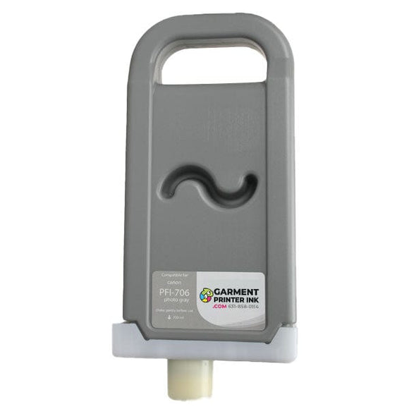 Canon Ink Canon Photo Gray PFI-706PGY Replacement Ink for Canon Lucia EX PFI-706 700ml