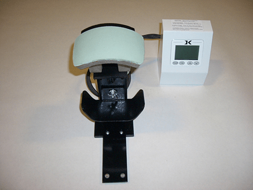 GeoKnight Parts Digital Knight 3x5 Curved Cap Bottom Heat Fixture