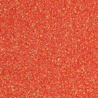 Siser GLITTER 20" Vinyl - Ember Orange