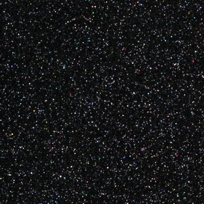 Siser GLITTER 20" Vinyl - Galaxy Black