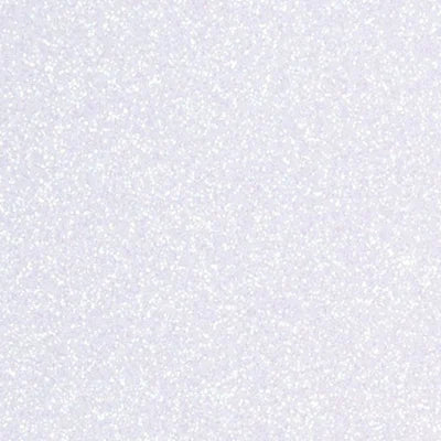 Siser GLITTER 20" Vinyl - Rainbow White