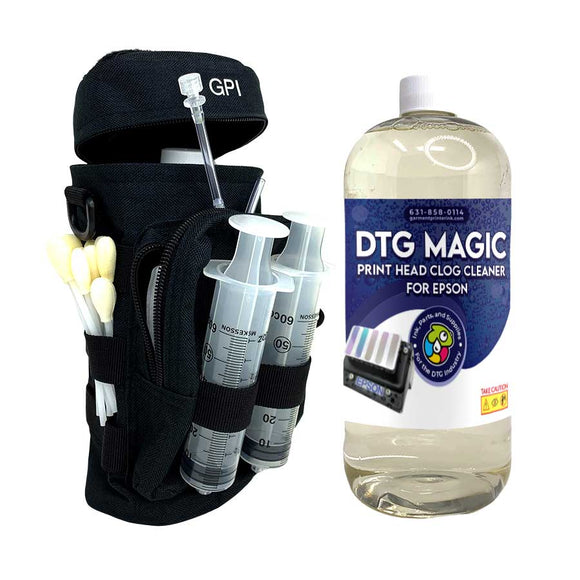 GPI Supplies DTG Cleaning Field Kit DTG MAGIC Clog Cleaner for EPSON Print Heads