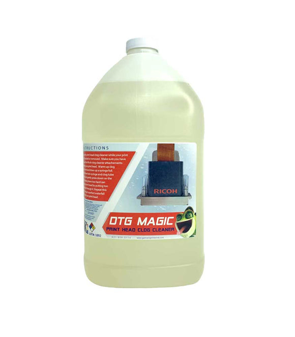 GPI Supplies DTG Cleaning Gallon DTG MAGIC Clog Cleaner for RICOH Print Heads