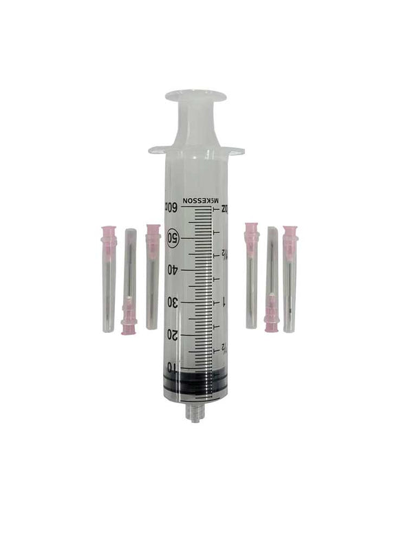 GPI Supplies DTG Cleaning Garment Printer Syringe and Needle Kit