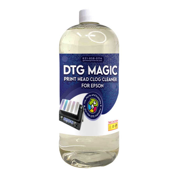 GPI Supplies DTG Cleaning Liter DTG MAGIC Clog Cleaner for EPSON Print Heads