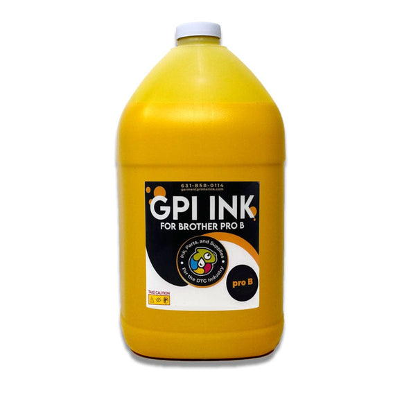 GPI Supplies Ink Yellow Replacement ink for your Brother GTX ProB