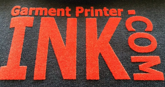 GPI Supplies Transfer paper Red Heat Applied Flock Transfer Sheets