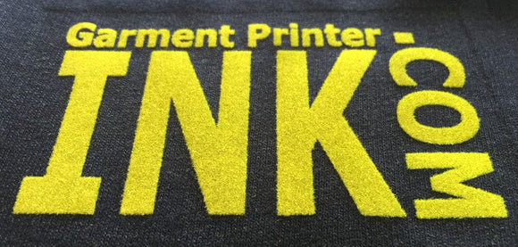 GPI Supplies Transfer paper Yellow Heat Applied Flock Transfer Sheets