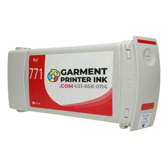 HP Ink HP771 Chromatic Red CE038A / B6Y16A HP 771 Compatible Ink