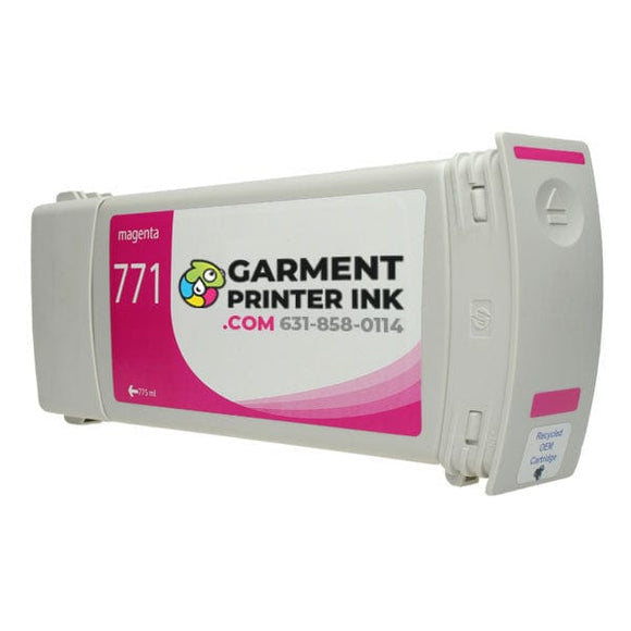 HP Ink HP771 Magenta CE039A / B6Y17A HP 771 Compatible Ink