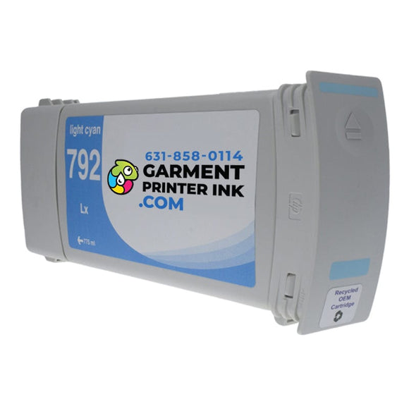 HP Ink HP792 Light Cyan CN709A HP 792 Compatible Ink