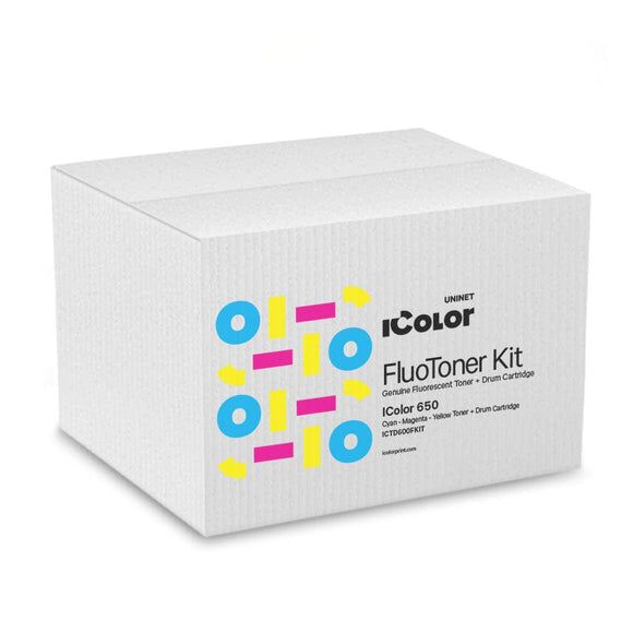 iColor Ink Cartridge Drum Set / CMY Fluorescent Laser Toner or Drums for iColor 650