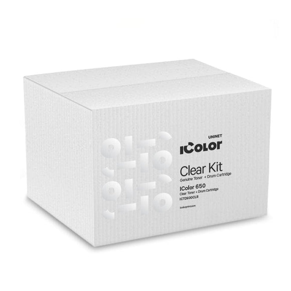 iColor Ink Toner and Drum Kit iColor 650 Clear Toner Set