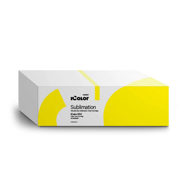 iColor Ink Toner Cartridge / Yellow Sublimation Toner and Drums for iColor 650